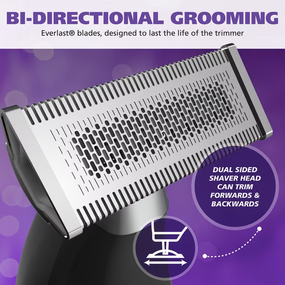 Wahl Be Radiant Rechargeable Bikini Groomer, Purple