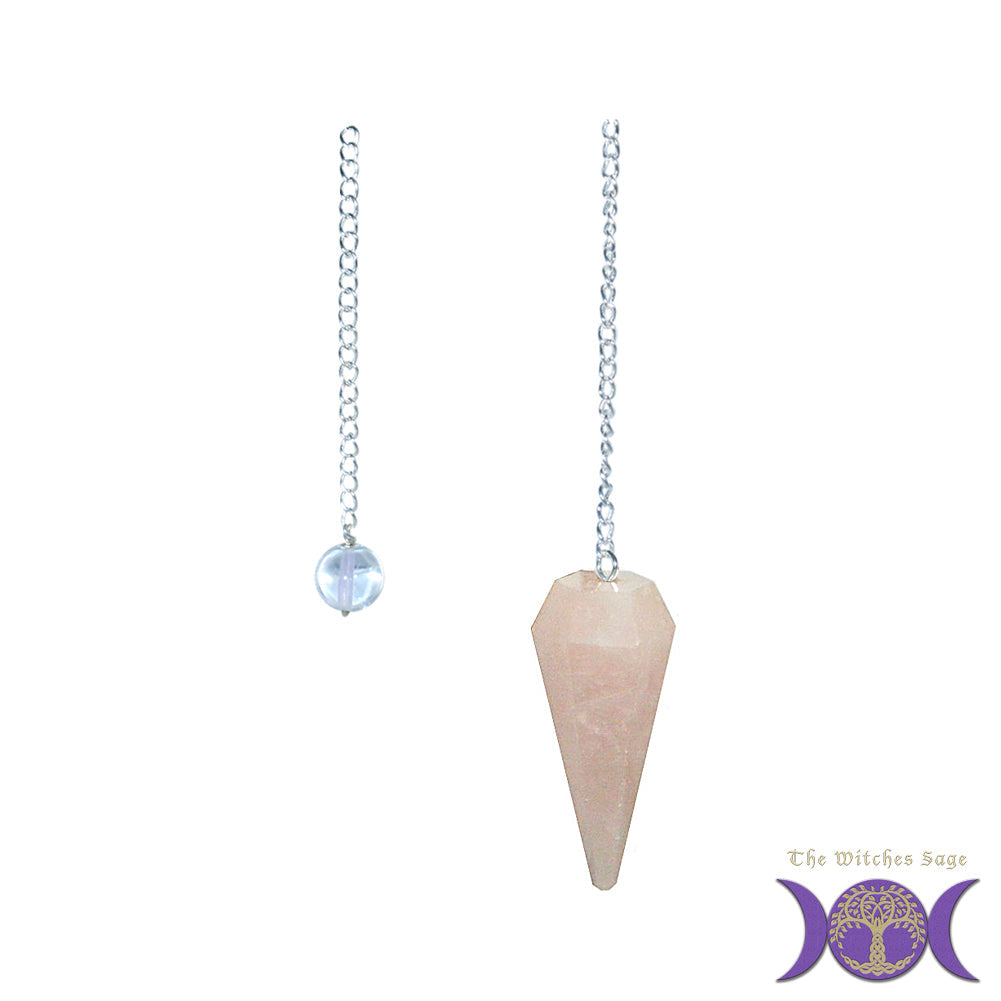 Rose Quartz Pendulum
