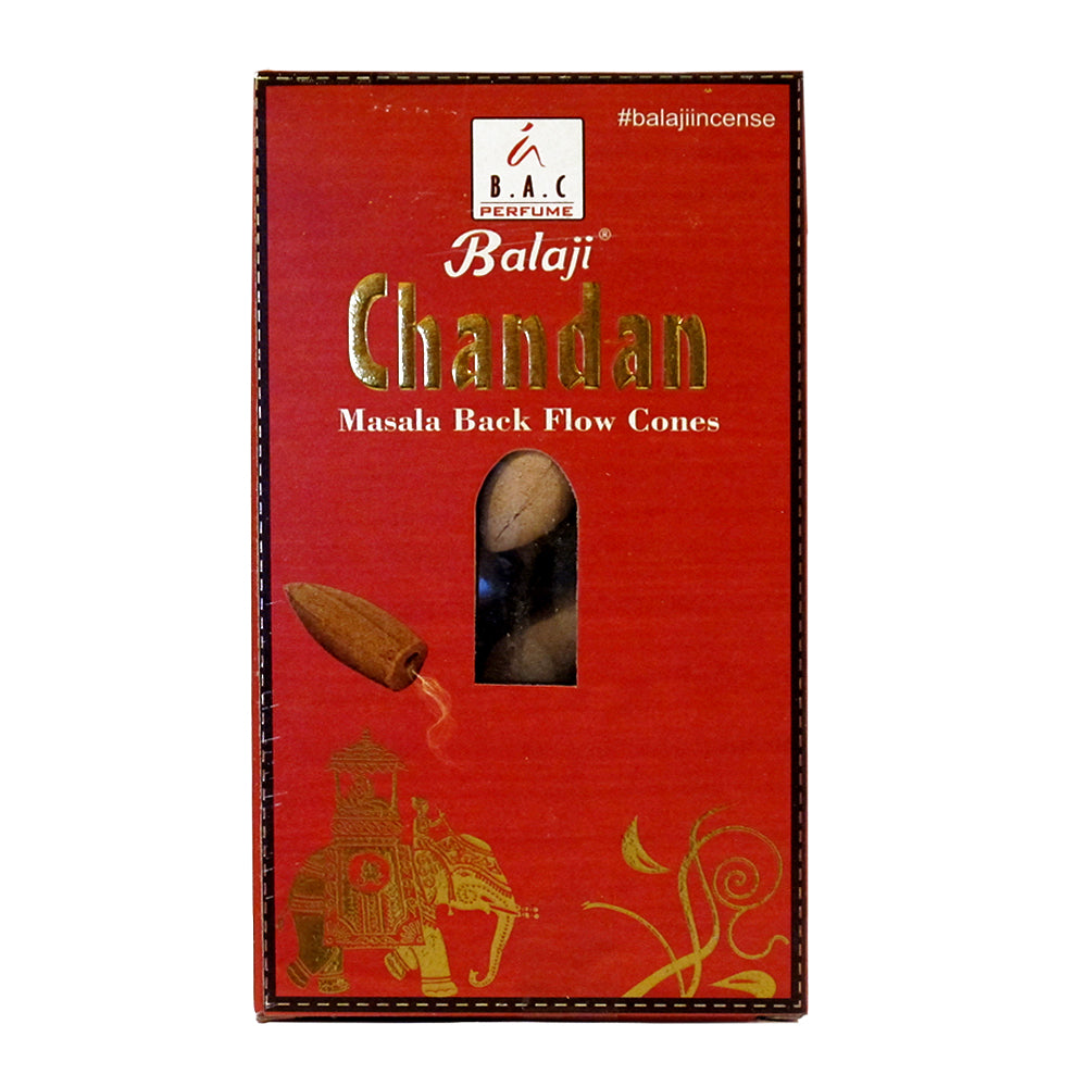 Balaji Chandan Masala Backflow Incense Cones