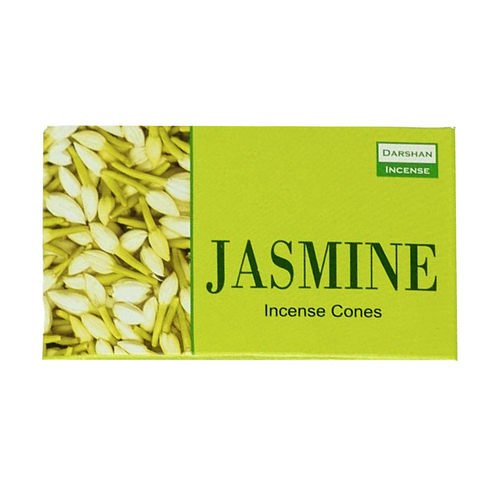 Darshan Jasmine Incense Cones