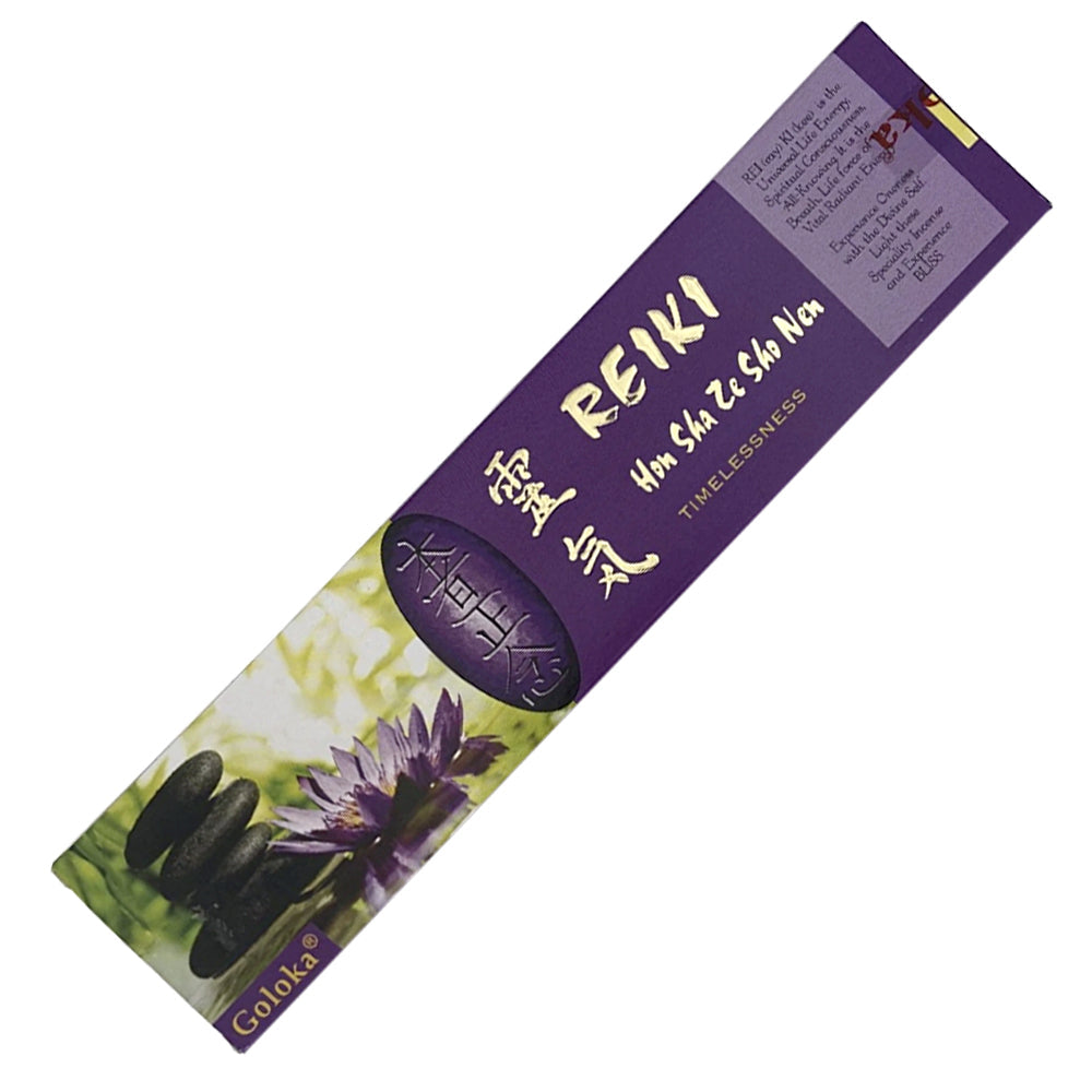 Goloka Reiki Series Hon Sha Ze Sho Nen (Timelessness) Incense Sticks