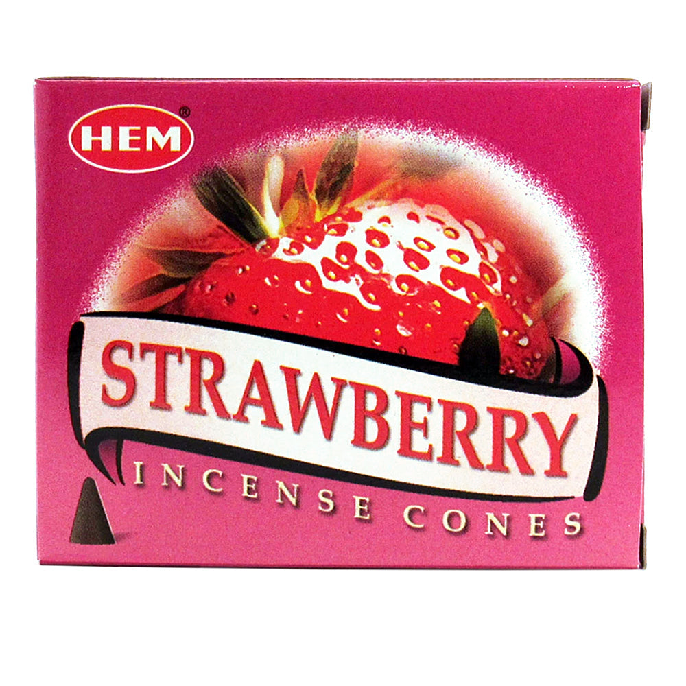Hem Strawberry Incense Cones