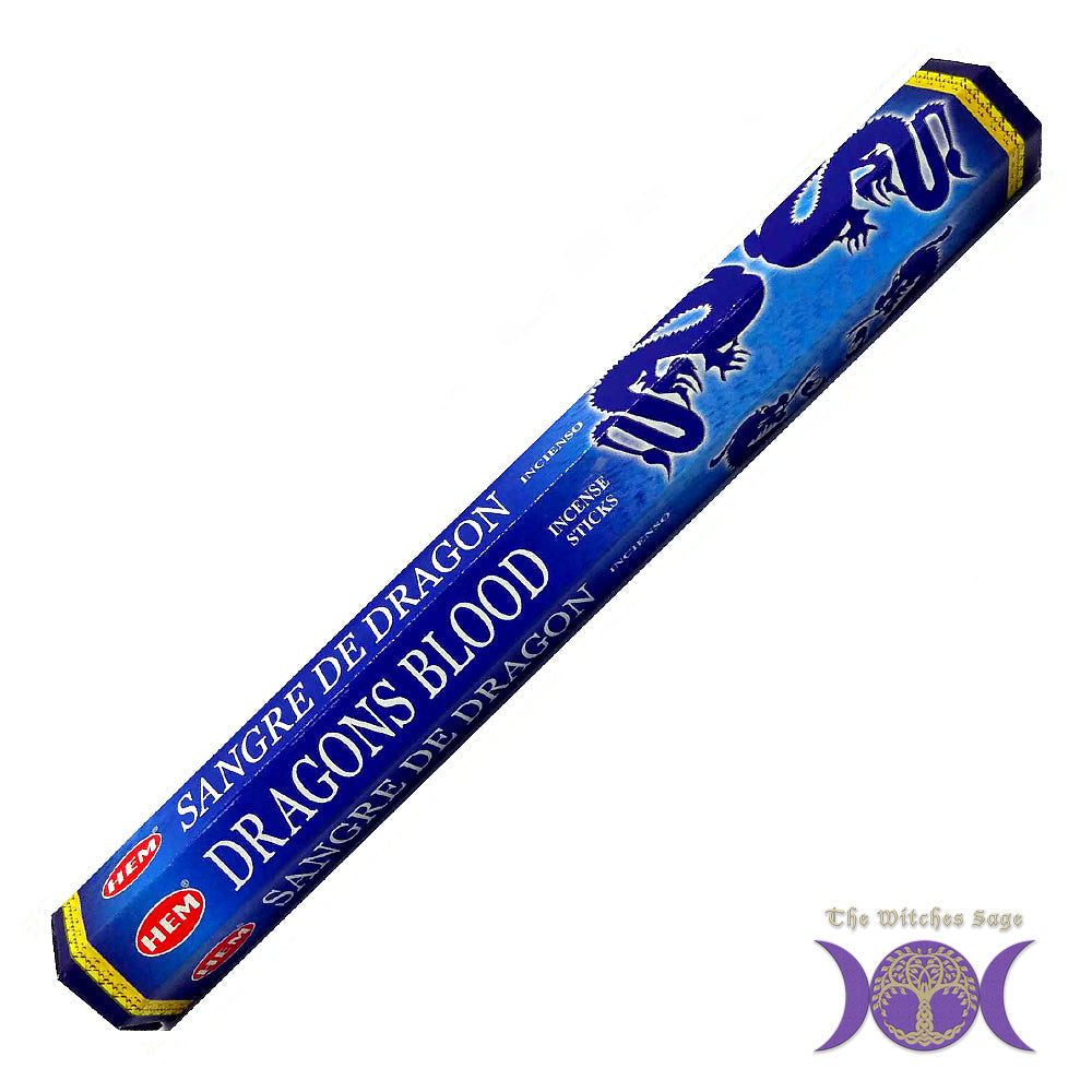 HEM Dragon's Blood Blue Incense Sticks