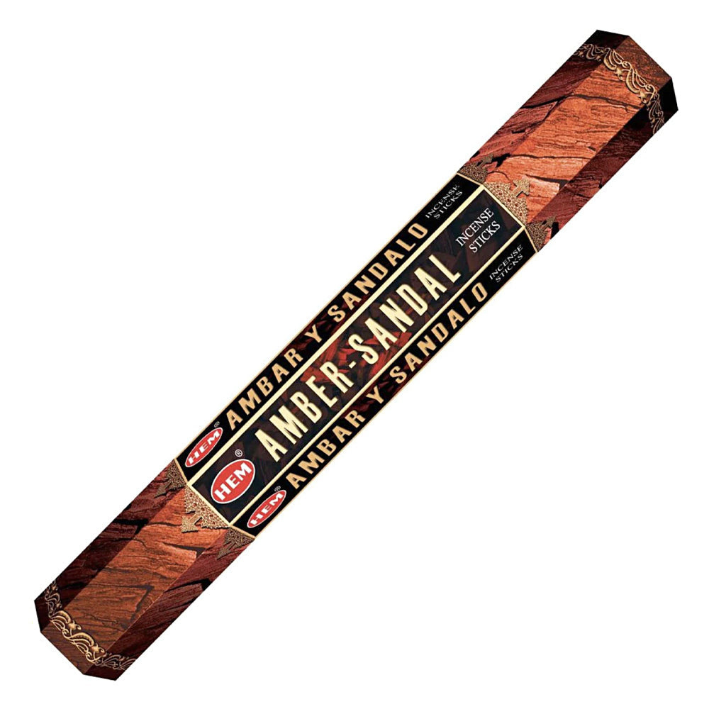 Hem Amber Sandal Incense Sticks