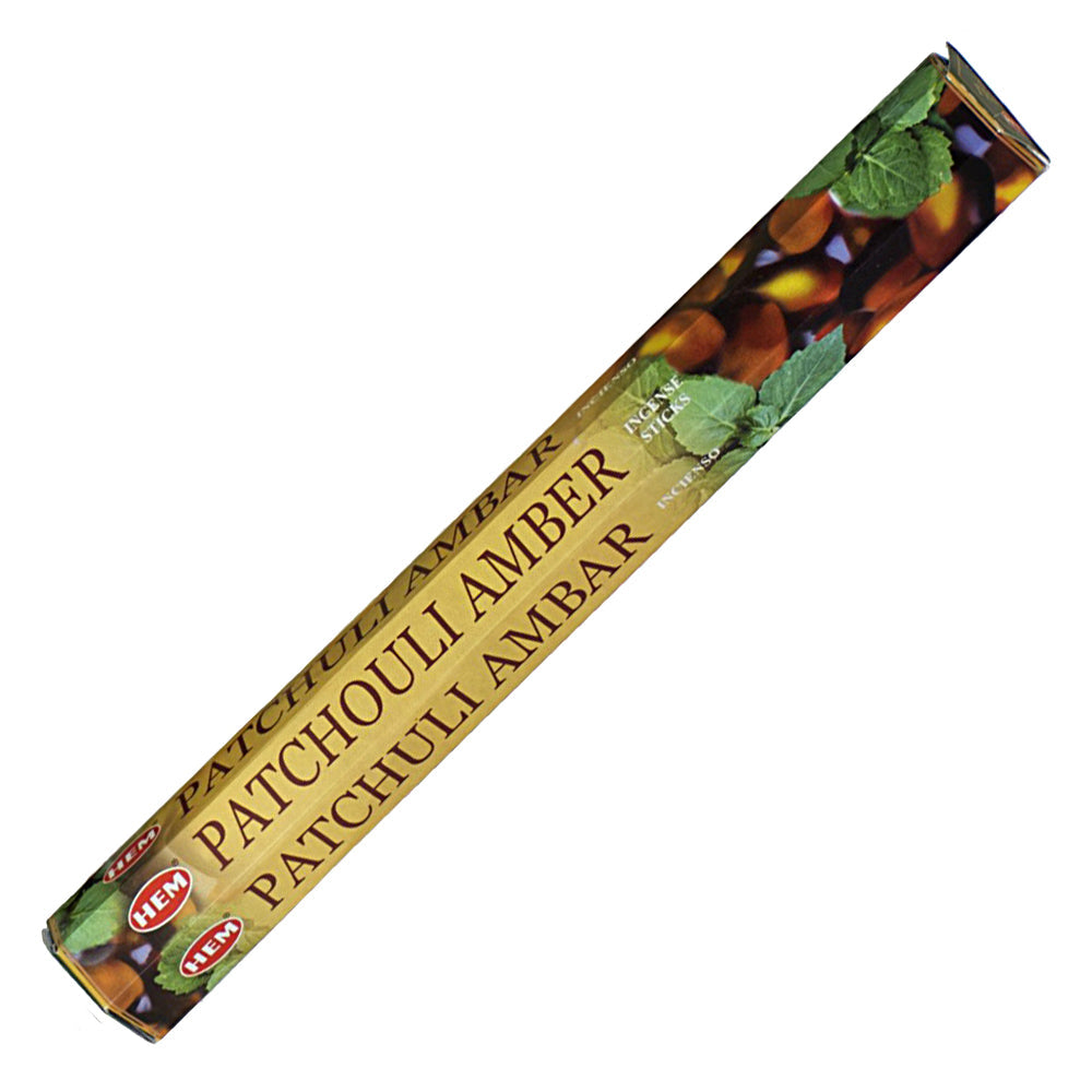 Hem Patchouli Amber Incense Sticks