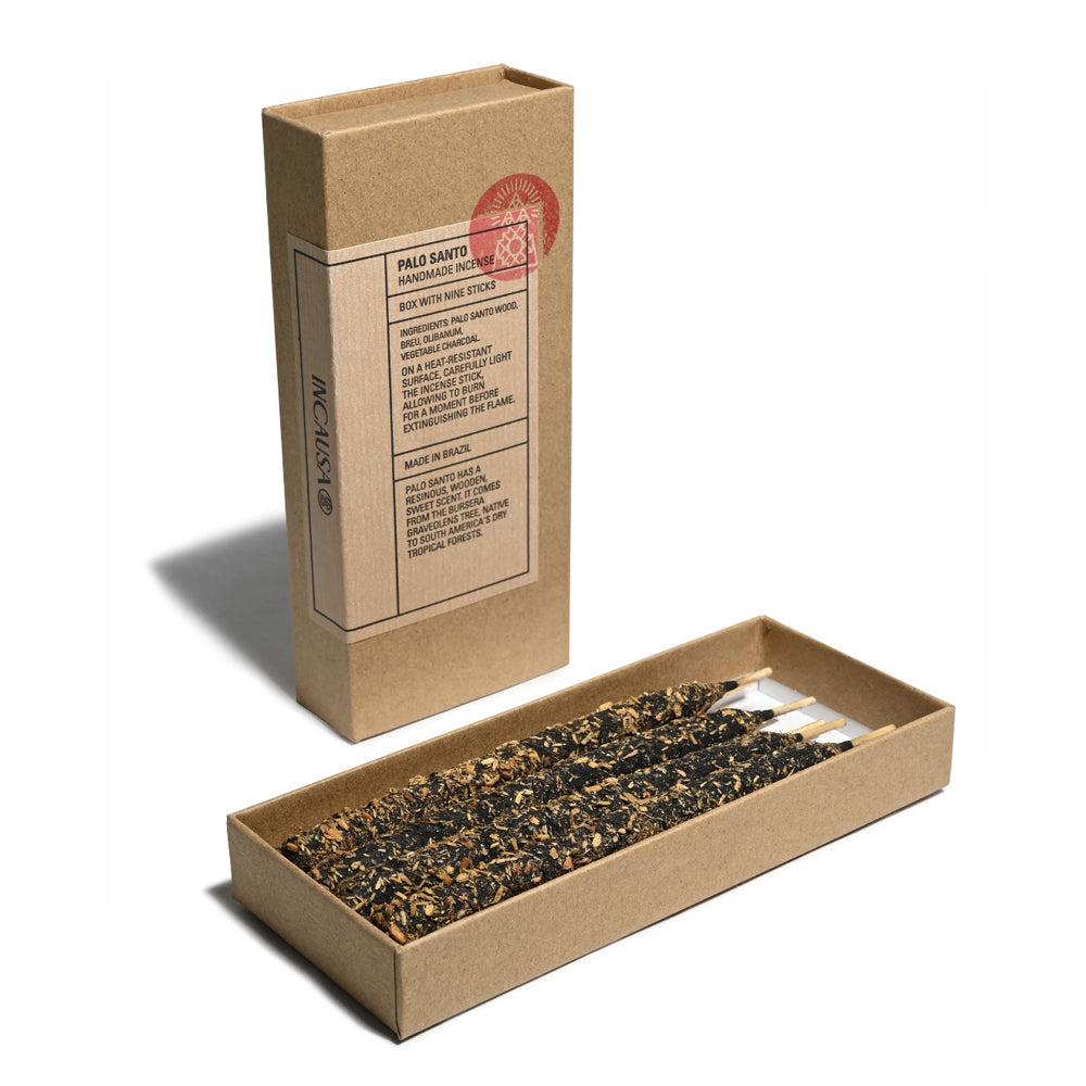 Incausa Artisanal Breu Resin - Palo Santo Blend Incense Sticks