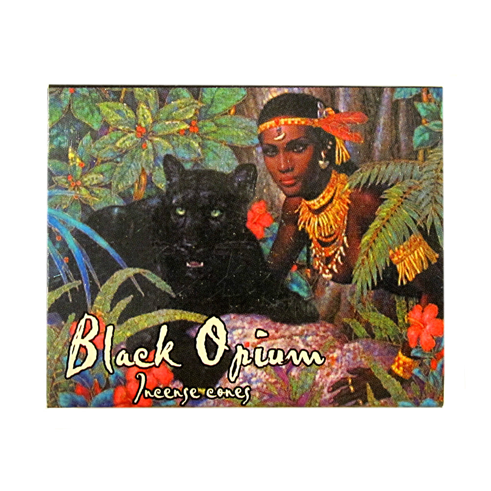 Kamini Black Opium Incense Cones