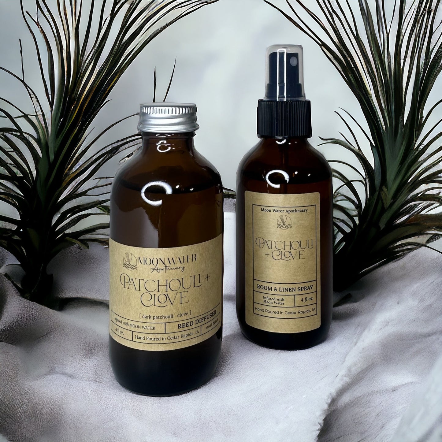 Patchouli + Clove - ROOM & LINEN SPRAY -- by Moon Water Apothecary!