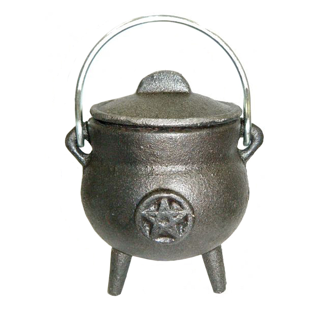 Cast Iron Cauldron - Pentacle 3.5"