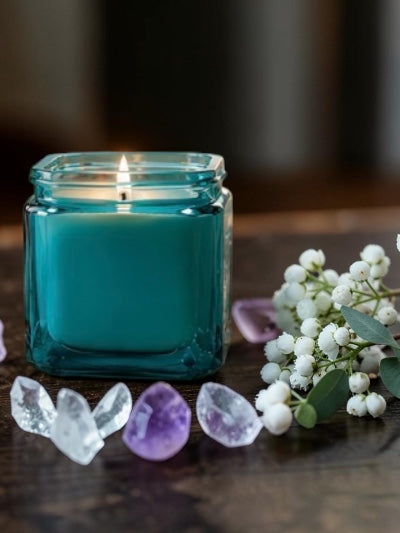 Fairy Garden 8.5 oz Soy Jar Candle | Moon Water Apothecary