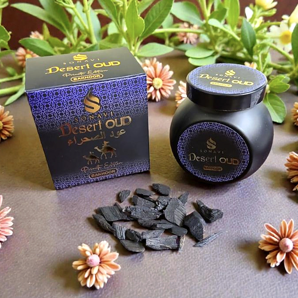 SONAVI – Private Edition Desert Oud Bakhoor Incense Chips 40g