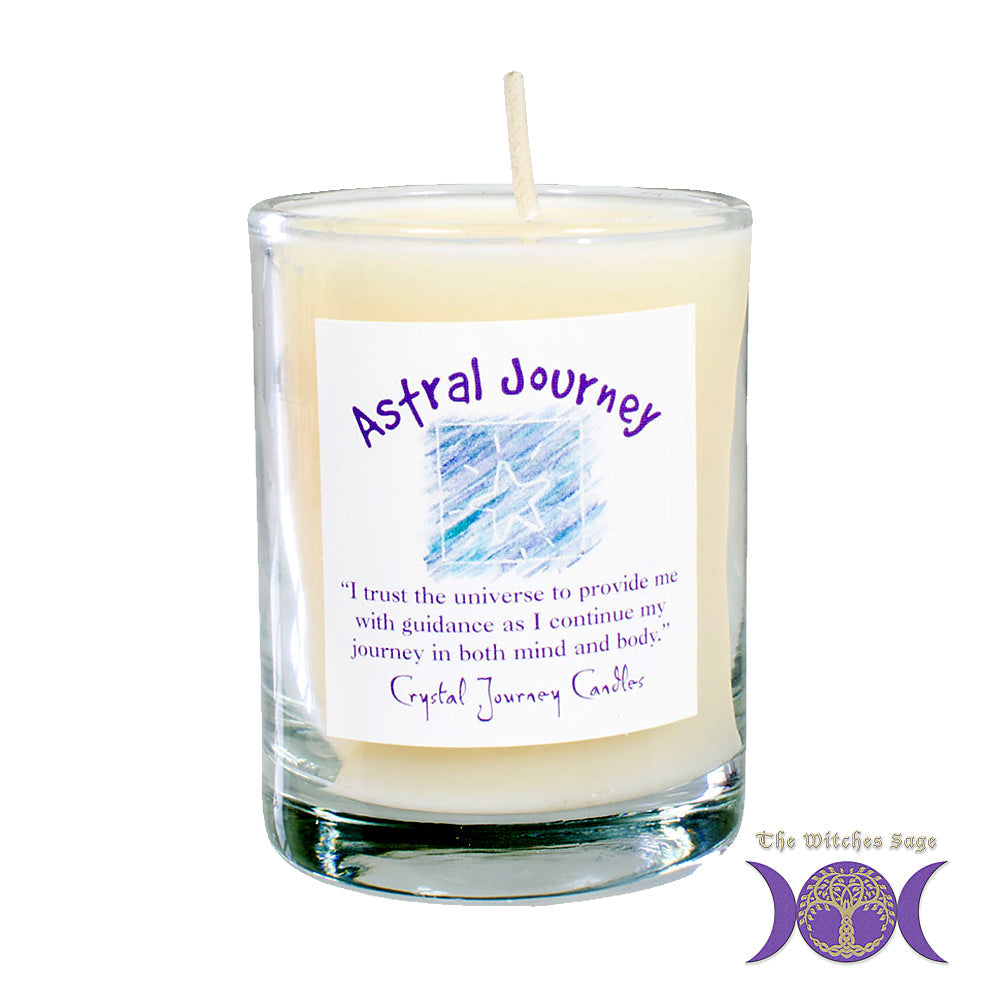 Soy Herbal Filled Votive - Astral Journey