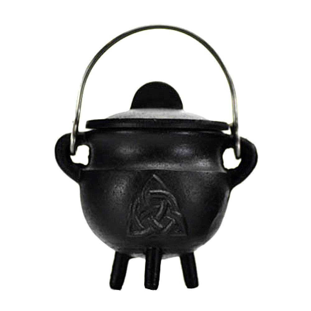 Cast Iron Cauldron - Triquetra 3" x 2.75"