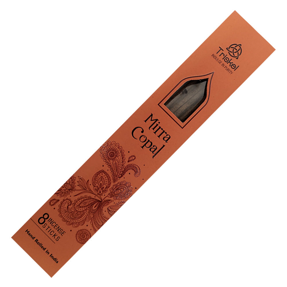 Triskel Resin Incense Sticks - Myrrh Copal
