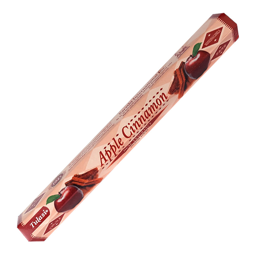 Tulasi Apple Cinnamon Dual Fragrance Incense Sticks