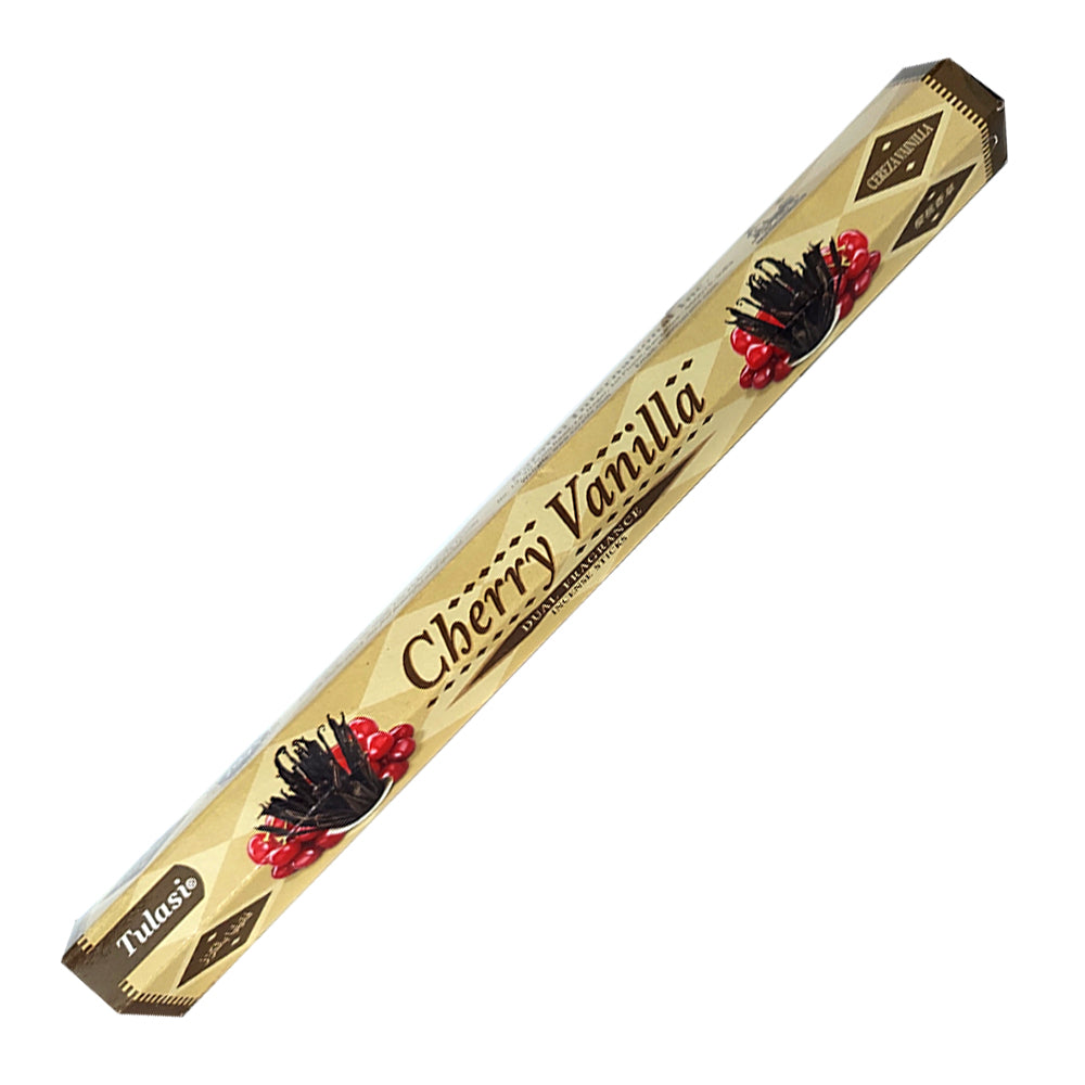 Tulasi Cherry Vanilla Dual Fragrance Incense Sticks