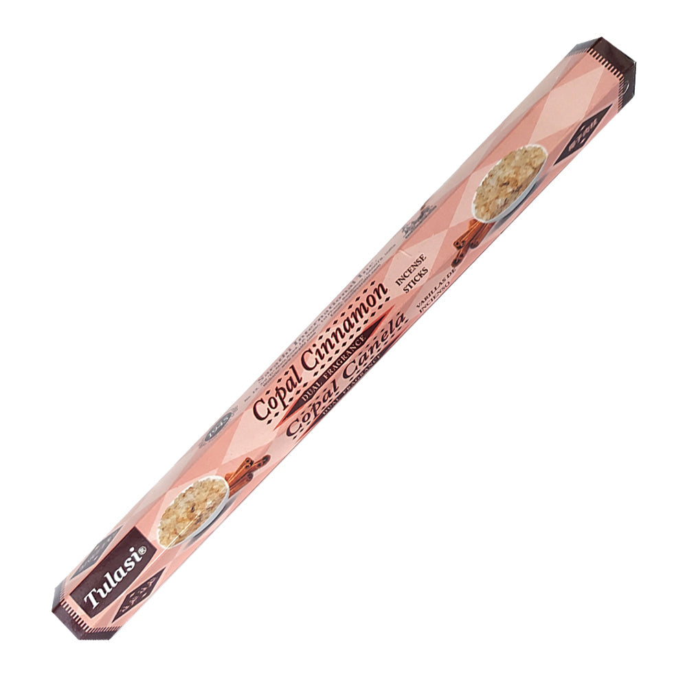 Tulasi Copal Cinnamon Dual Fragrance Incense Sticks
