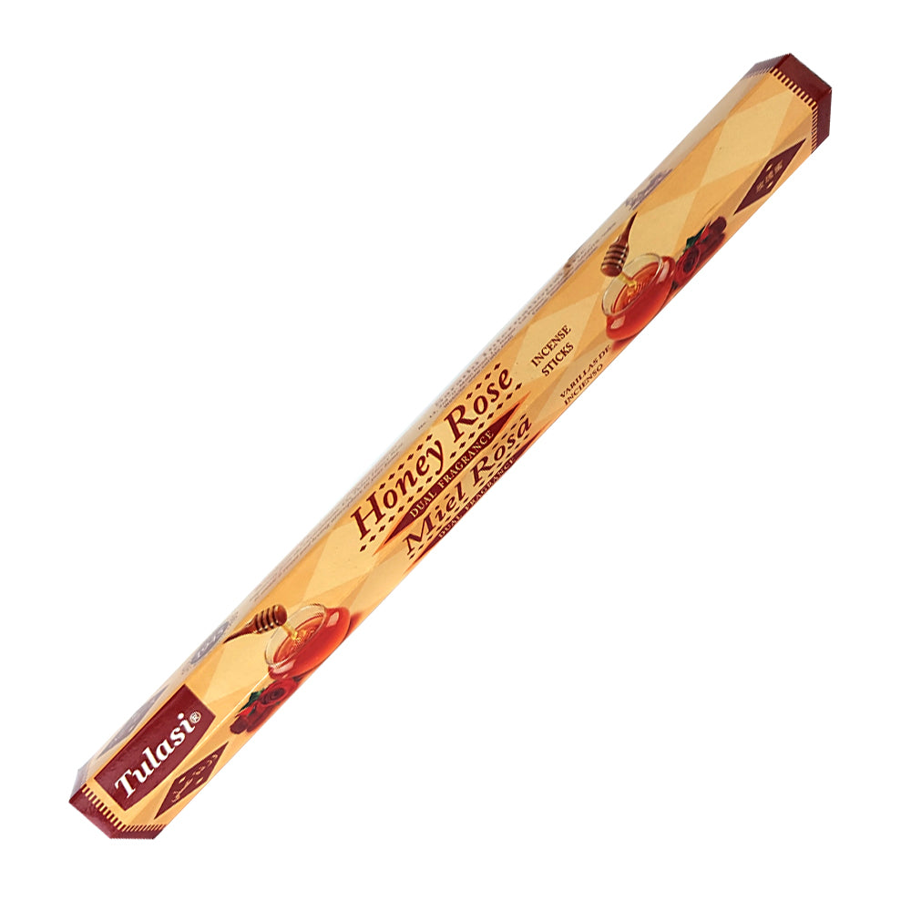 Tulasi Honey Rose Dual Fragrance Incense Sticks