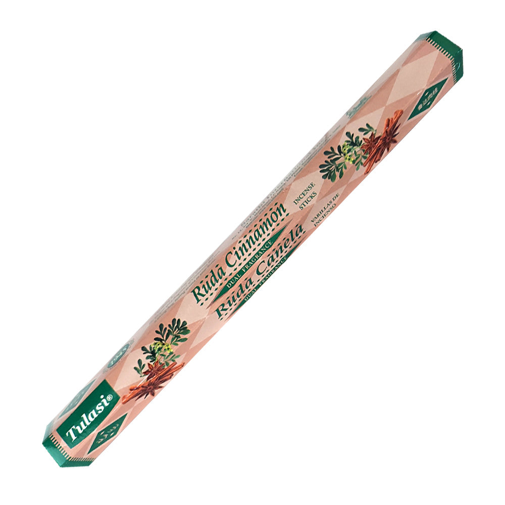 Tulasi Ruda Cinnamon Dual Fragrance Incense Sticks