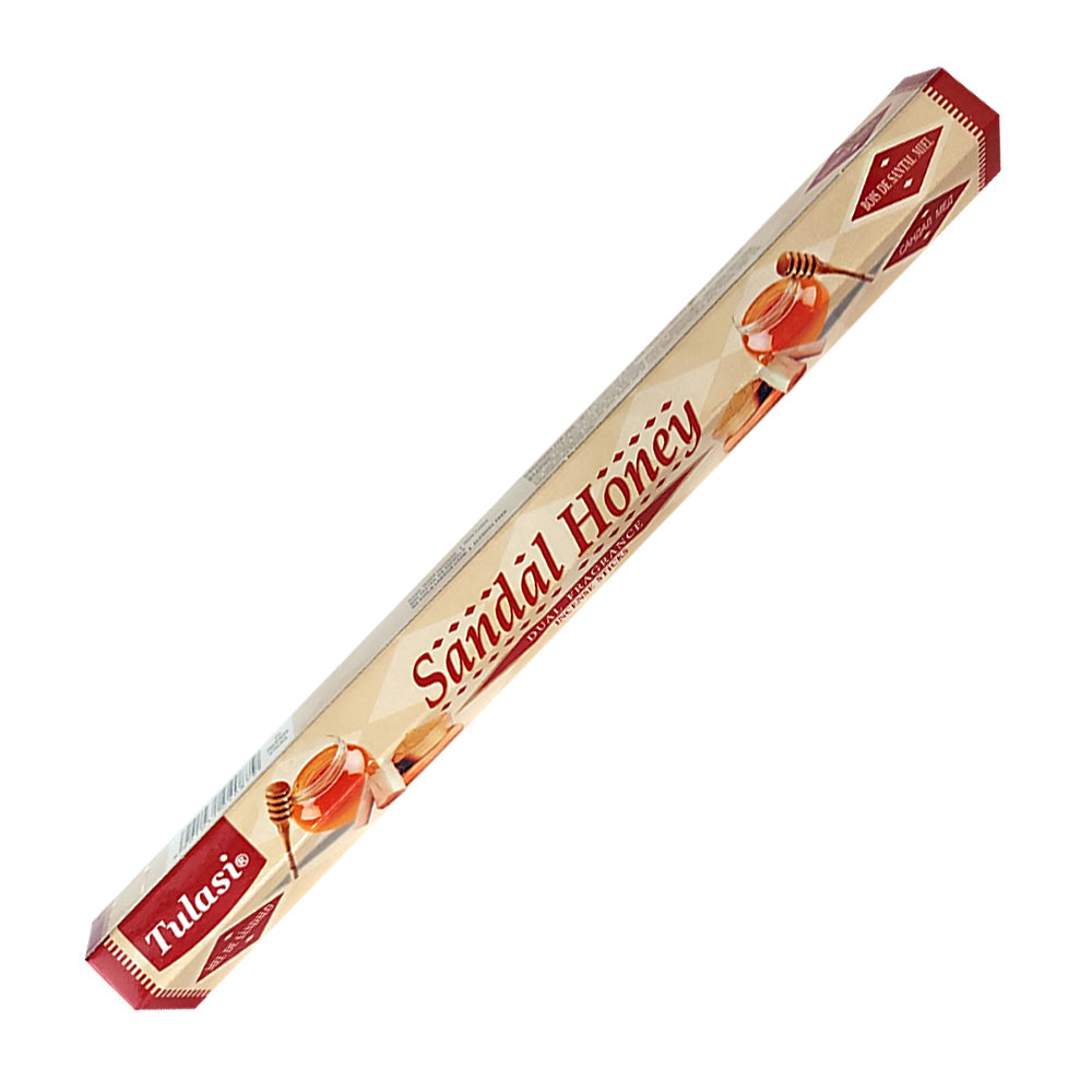Tulasi Sandal Honey Dual Fragrance Incense Sticks