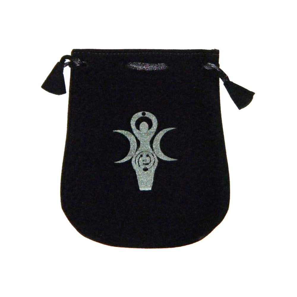 Velvet pouch - Goddess