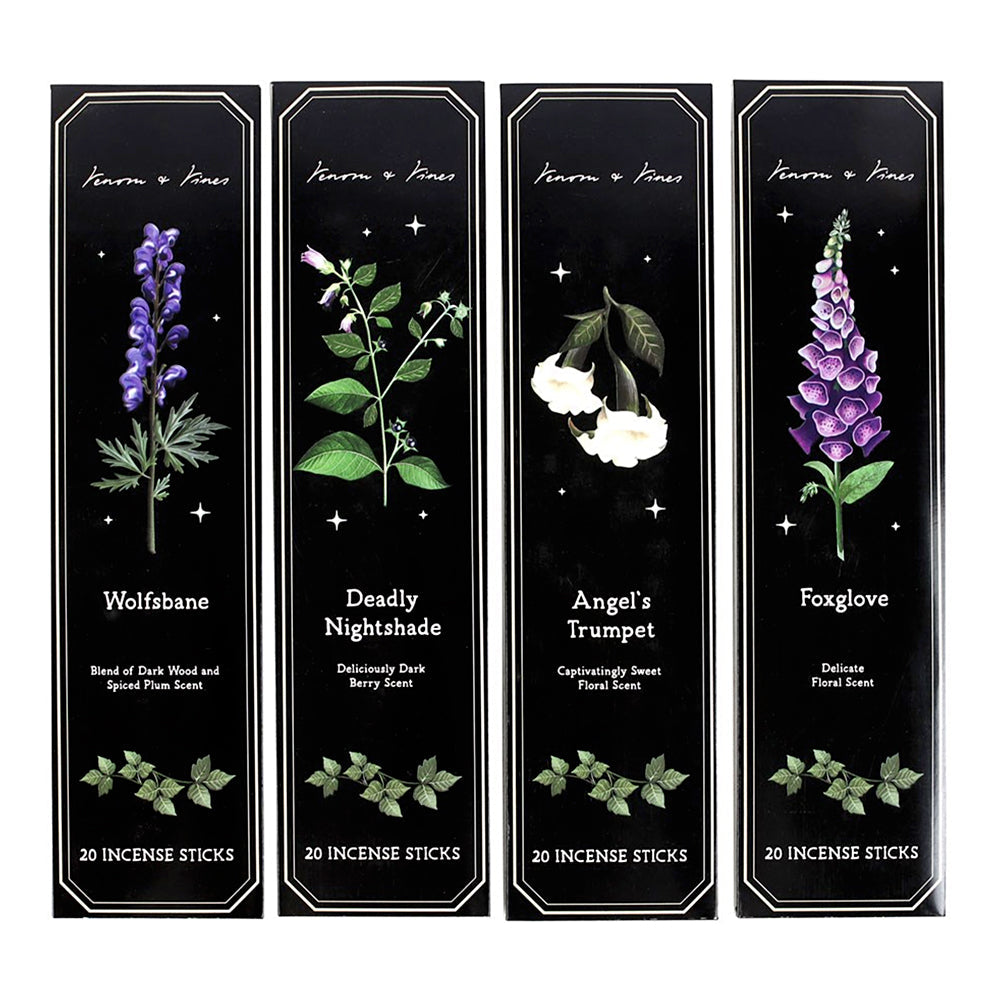 Venom & Vines - Library Of Poisonous Plants Incense Sticks