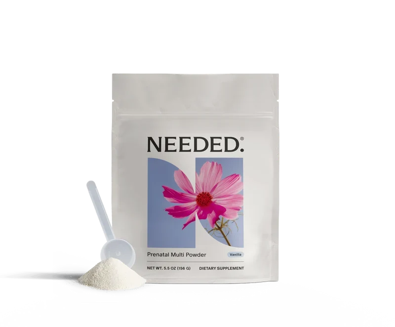 Needed Prenatal Multi Powder, Vanilla, 5.5 oz