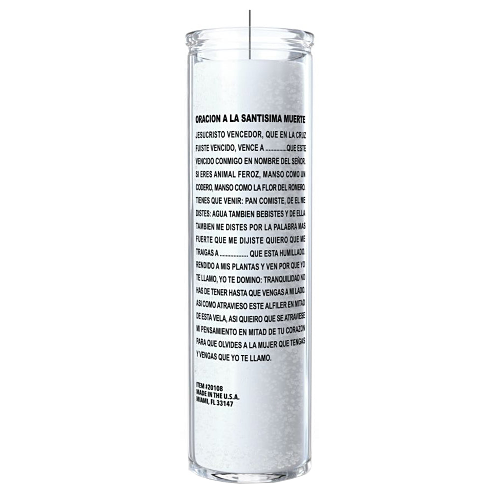 7 Day Santa Muerte (Holy Death) - White