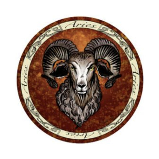 Zodiac Aires Sticker 3"
