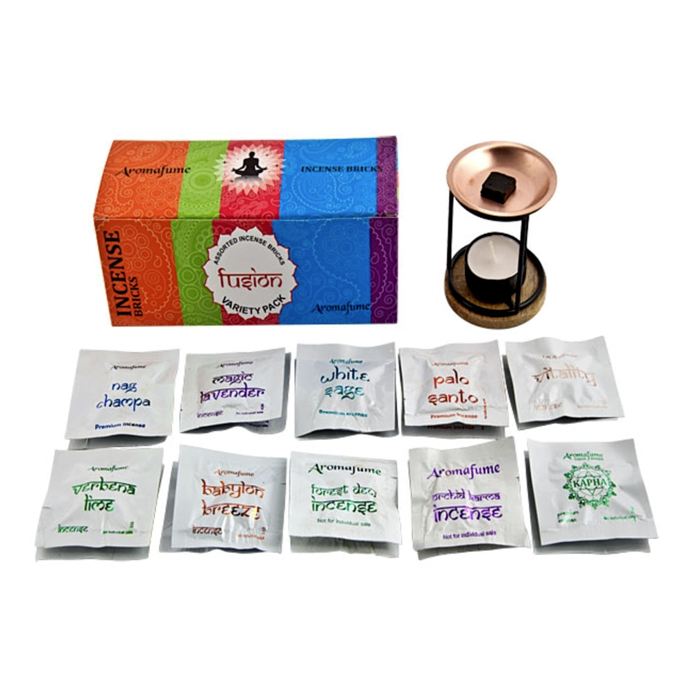 Fusion Variety Pack Incense Bricks Set