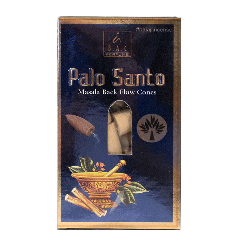 Balaji Palo Santo Masala Backflow Incense Cones