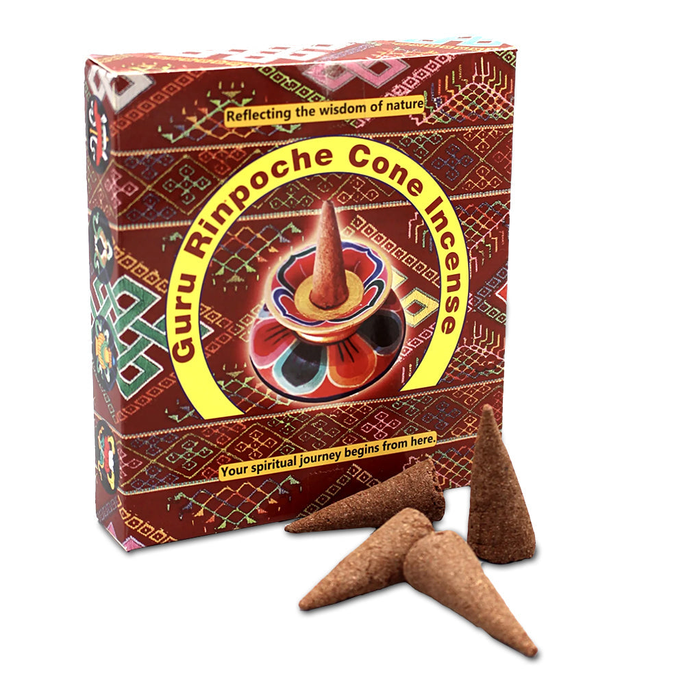 Bhutanese Guru Rinpoche Cone Incense - Hand Rolled
