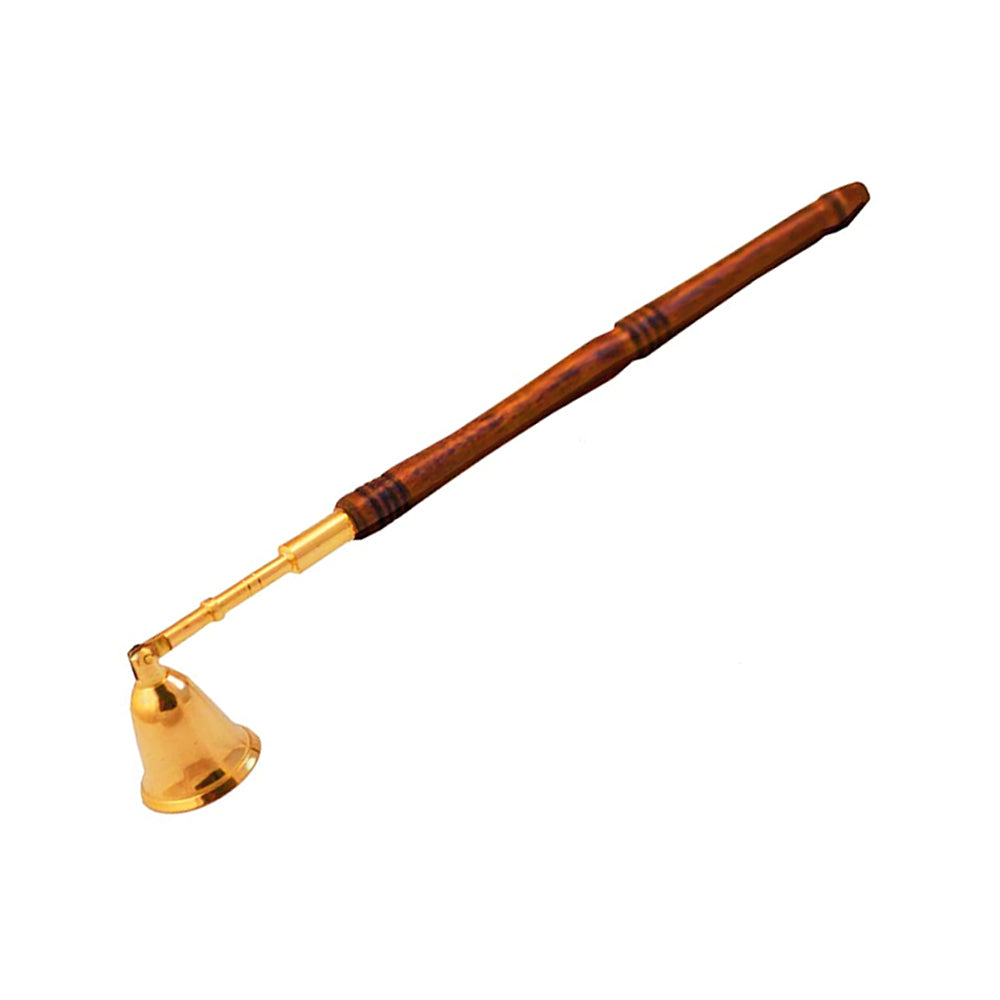 Candle Snuffer with Wood Handle 14"