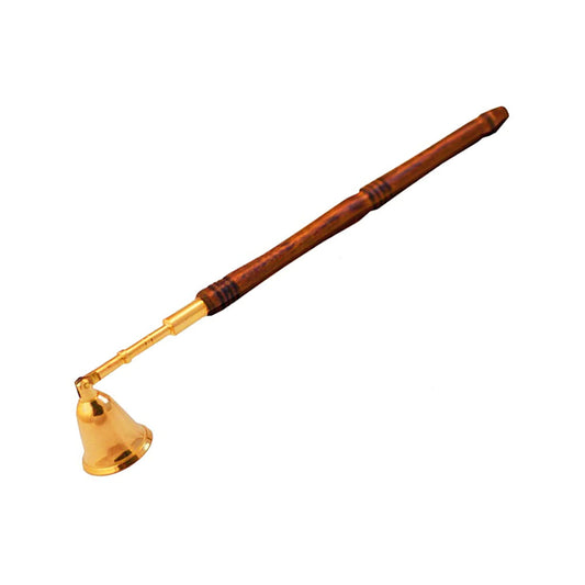 Candle Snuffer with Wood Handle 14"