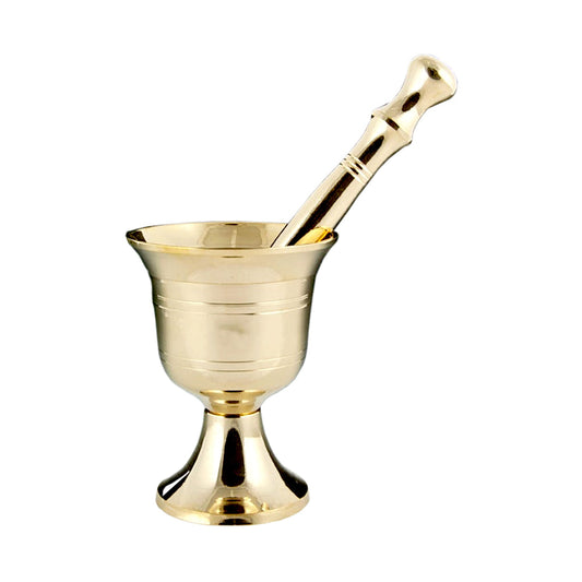 Brass Mortar & Pestle 3.5"