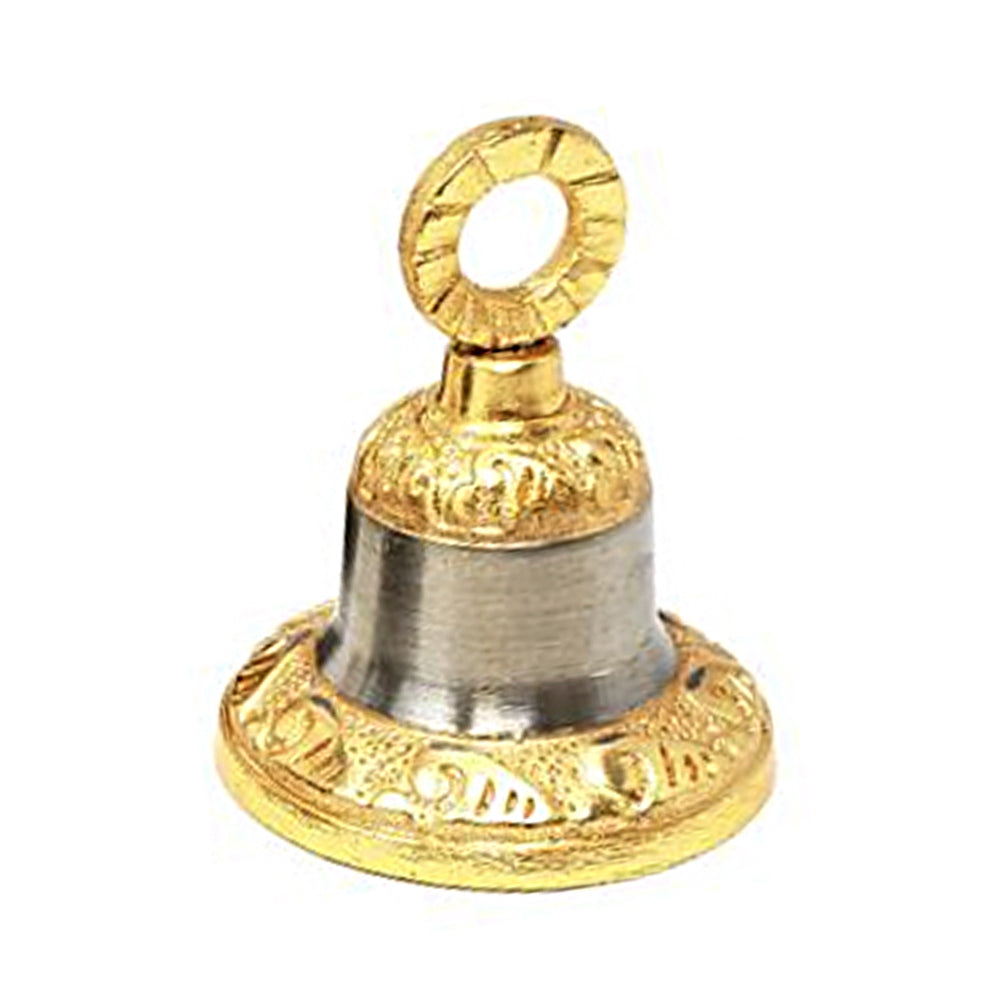 Carved Metal Bell 2"