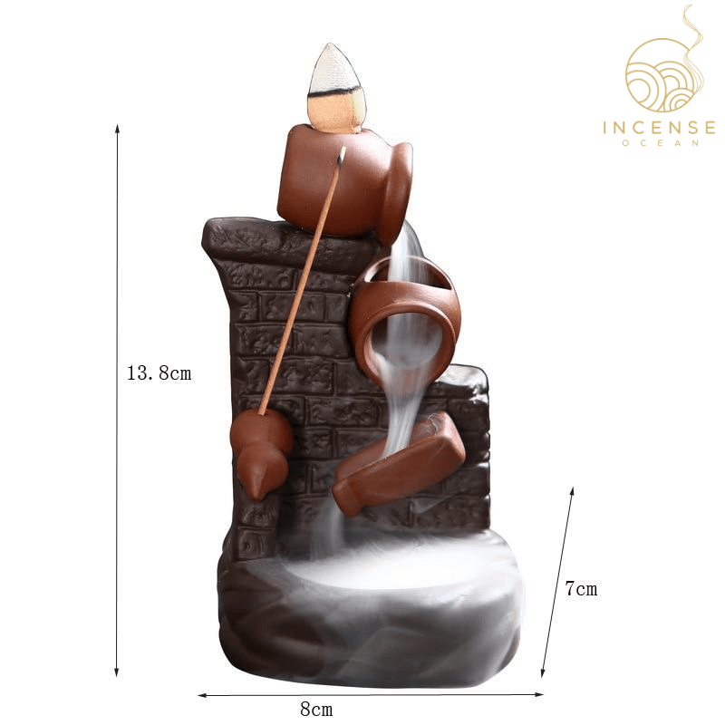 Ceramic Water Backflow Incense Burner