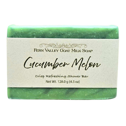 Handmade Goat Milk Soap | Refreshing Cucumber Melon