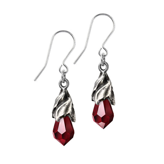 Empyrean Tear Earrings (Red) - Alchemy of England
