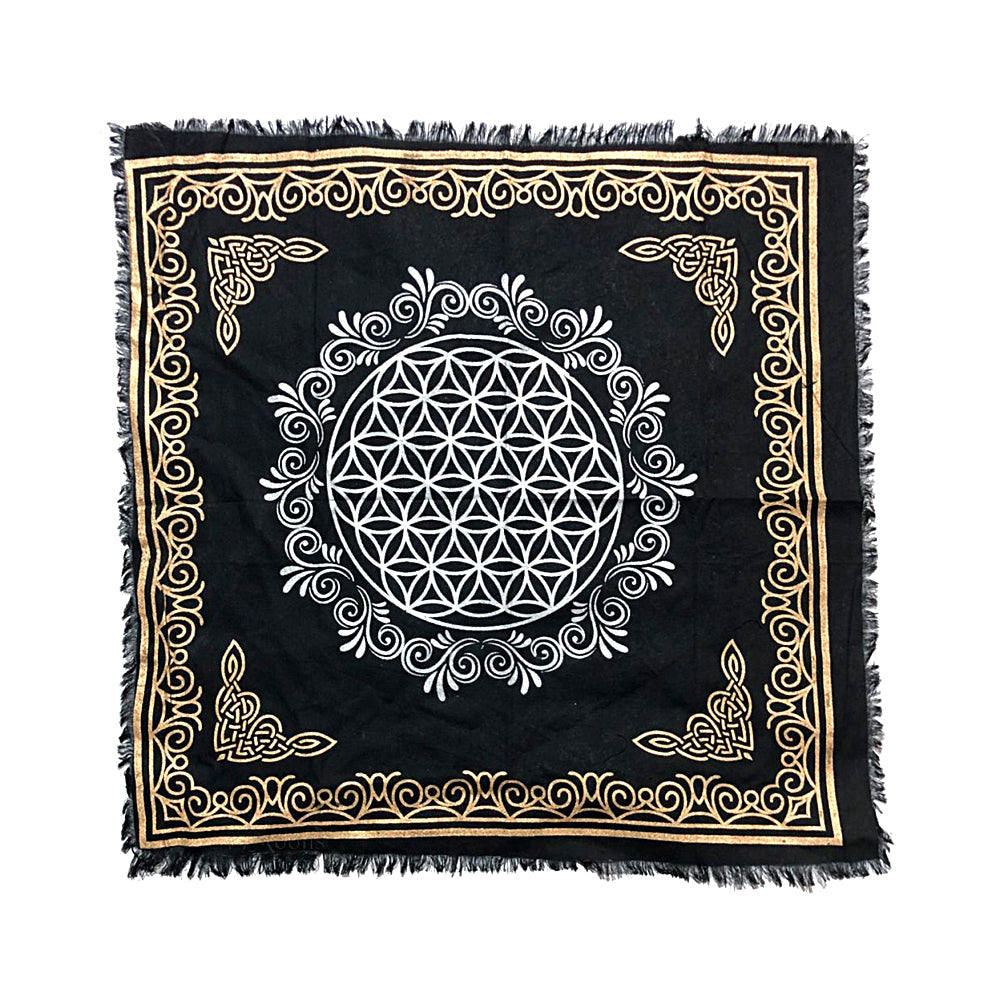 Flower of Life Altar Cloth 18" x 18"