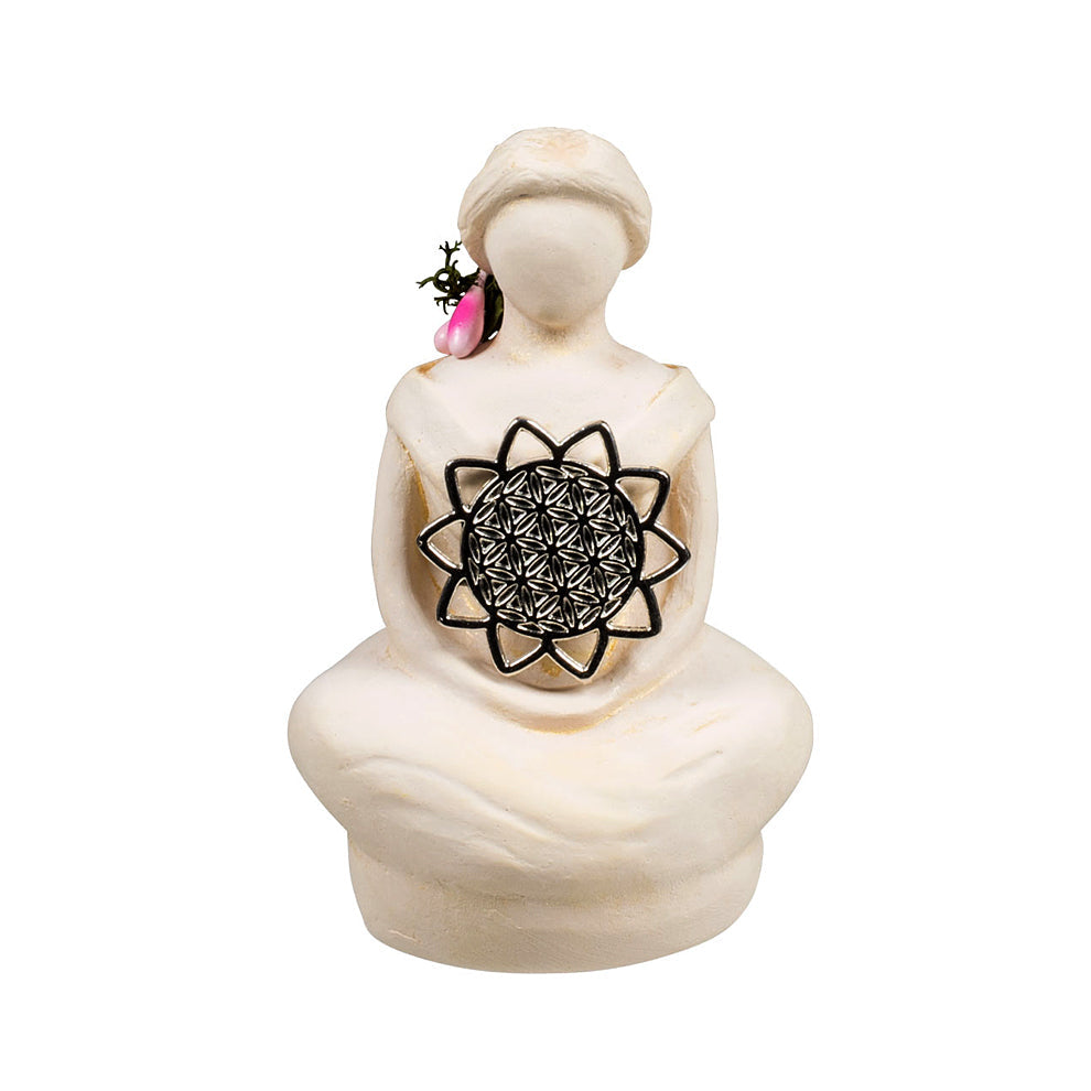 Flower of Life Goddess Figurine