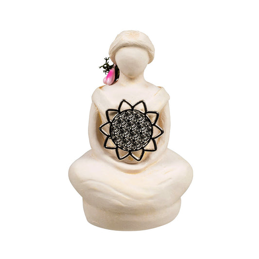 Flower of Life Goddess Figurine