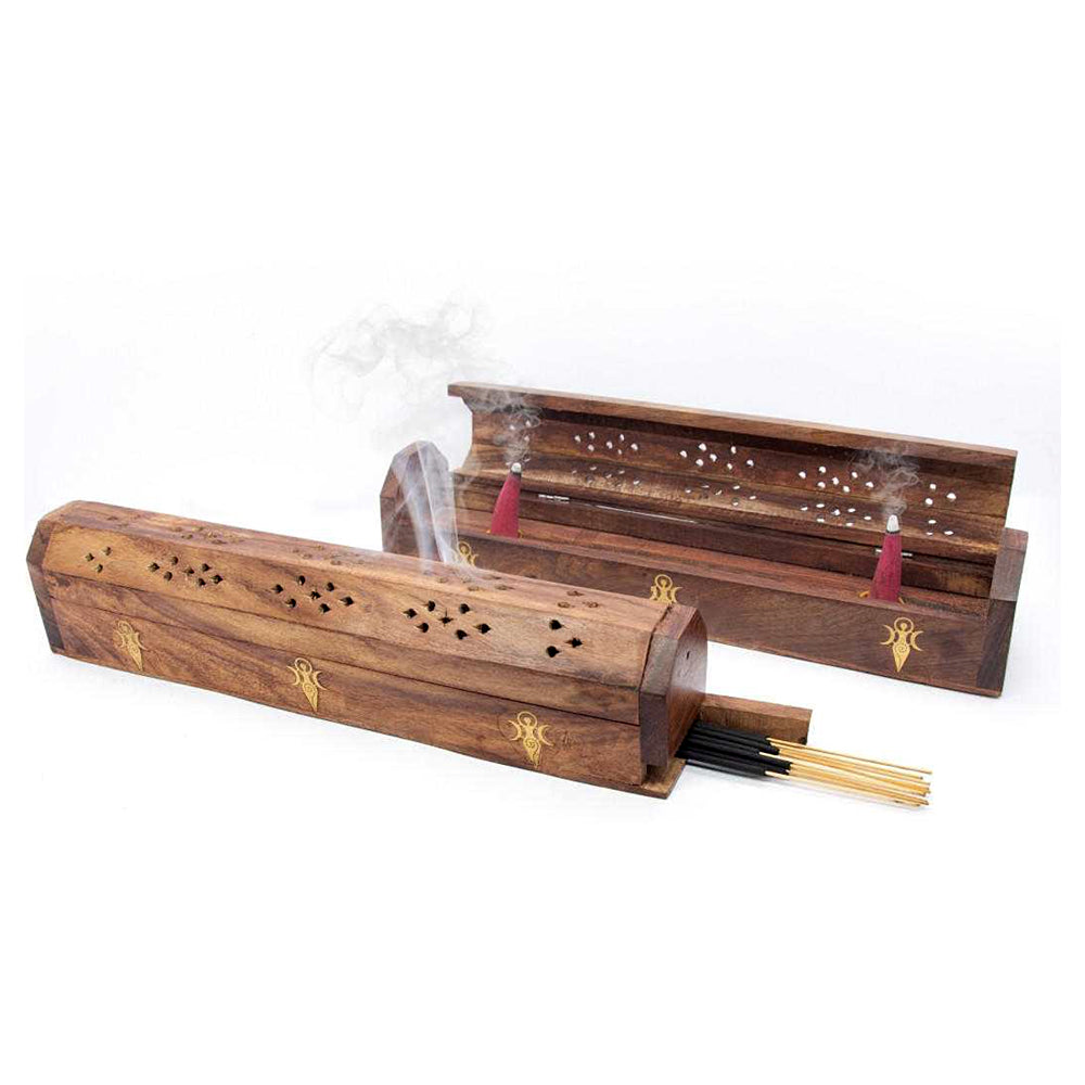 Goddess Coffin Incense Burner
