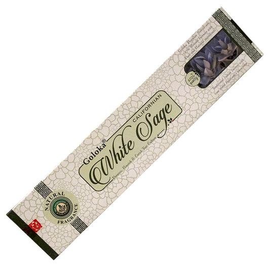 Goloka White Sage Incense Sticks