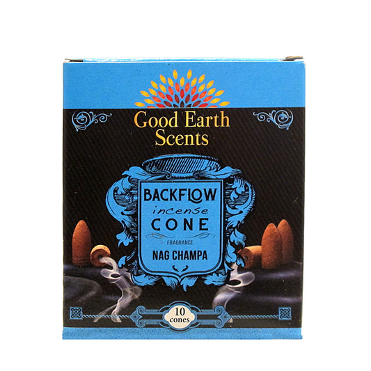 DHUPA (Good Earth) Nag Champa Backflow Incense Cones
