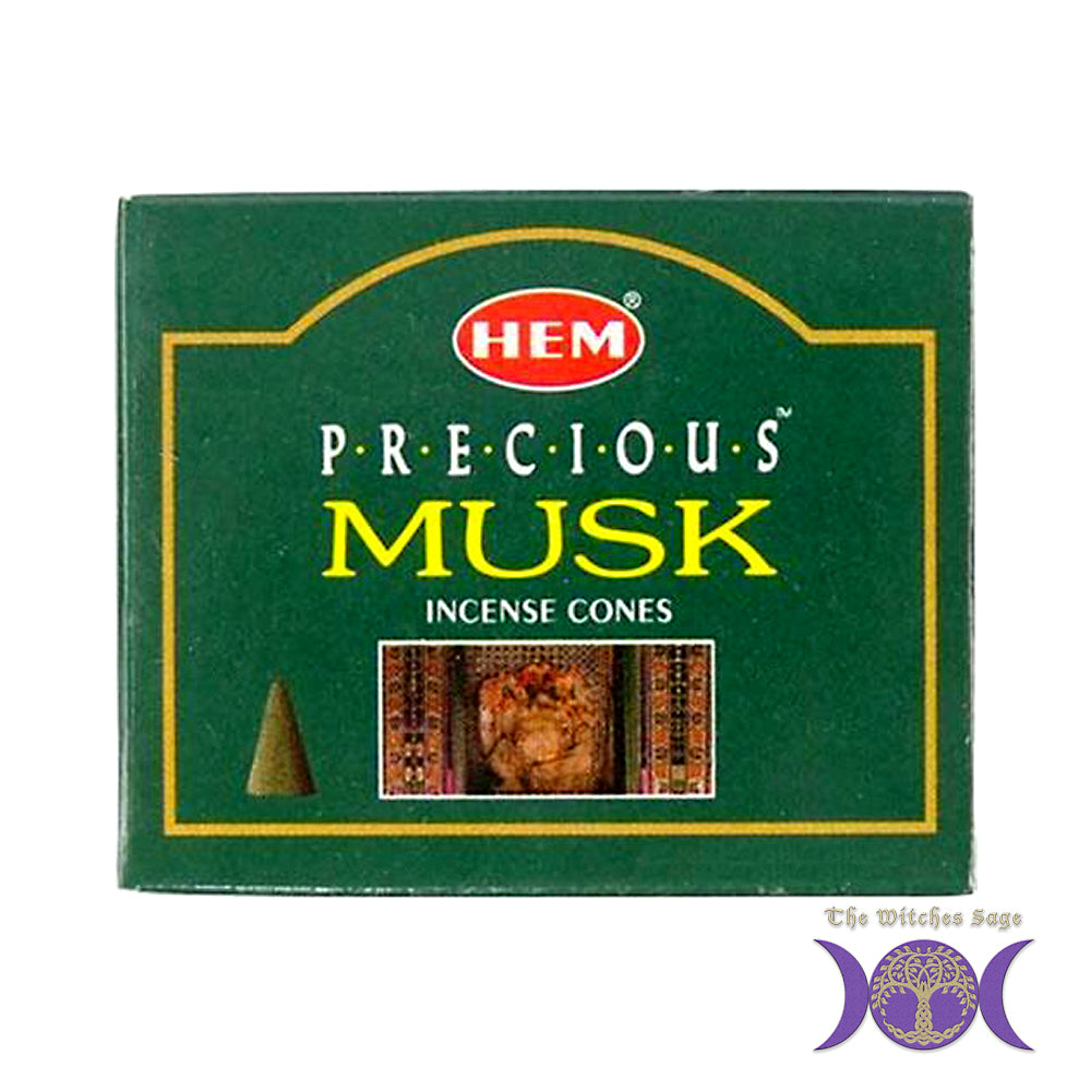 HEM Precious Musk Incense Cones