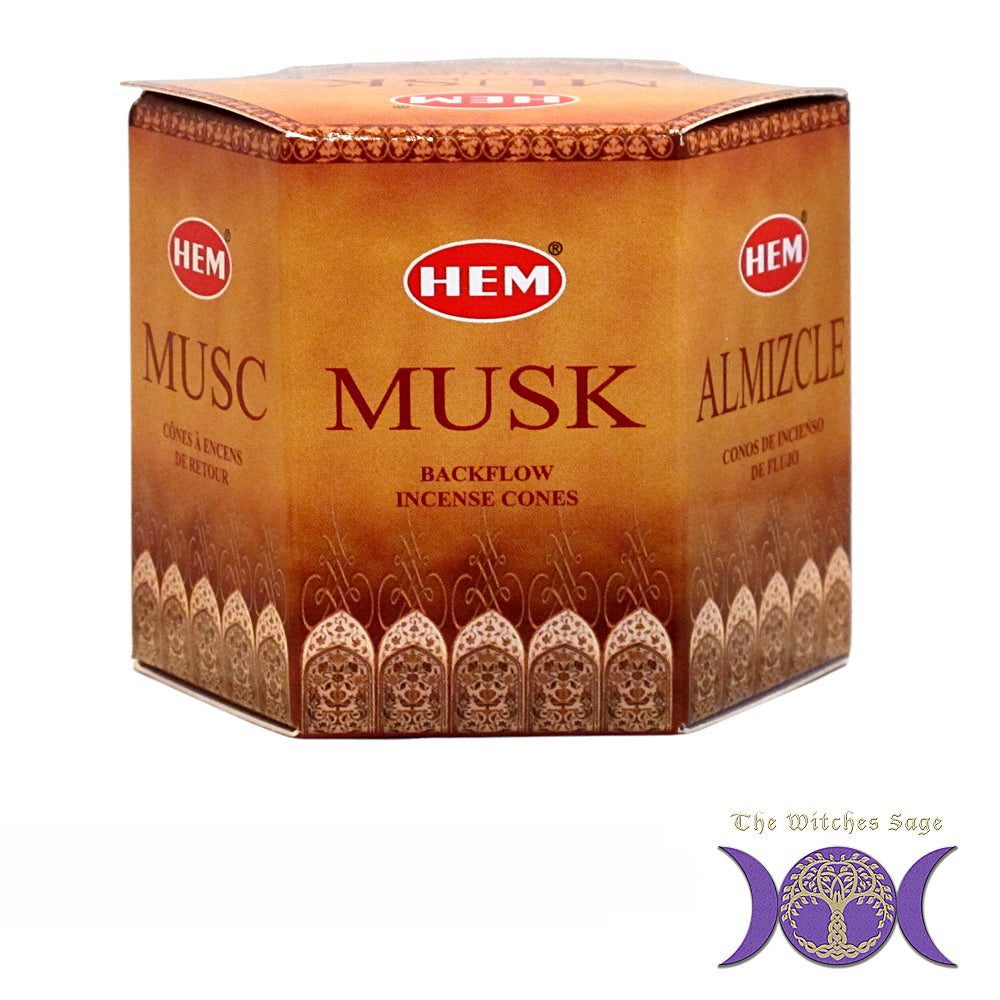 Hem Musk Backflow Incense