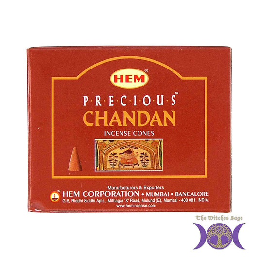 HEM Precious Chandan Incense Cones