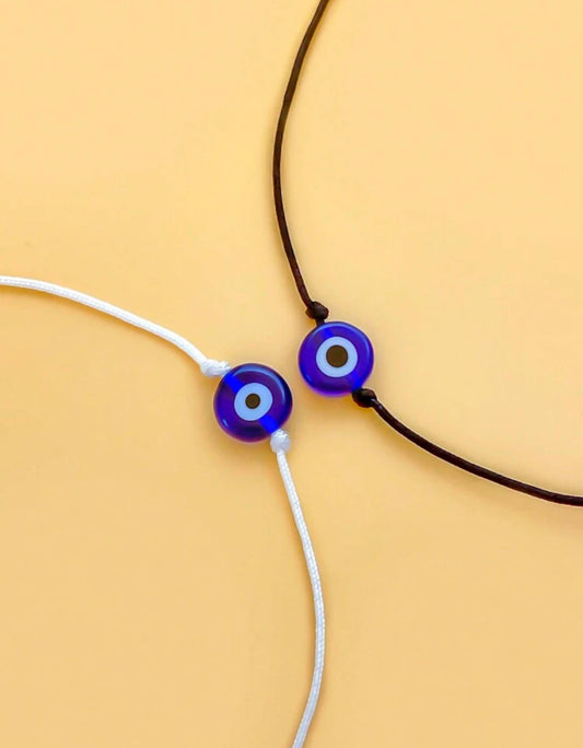 Evil Eye Bracelet - adjustable - 4 colors
