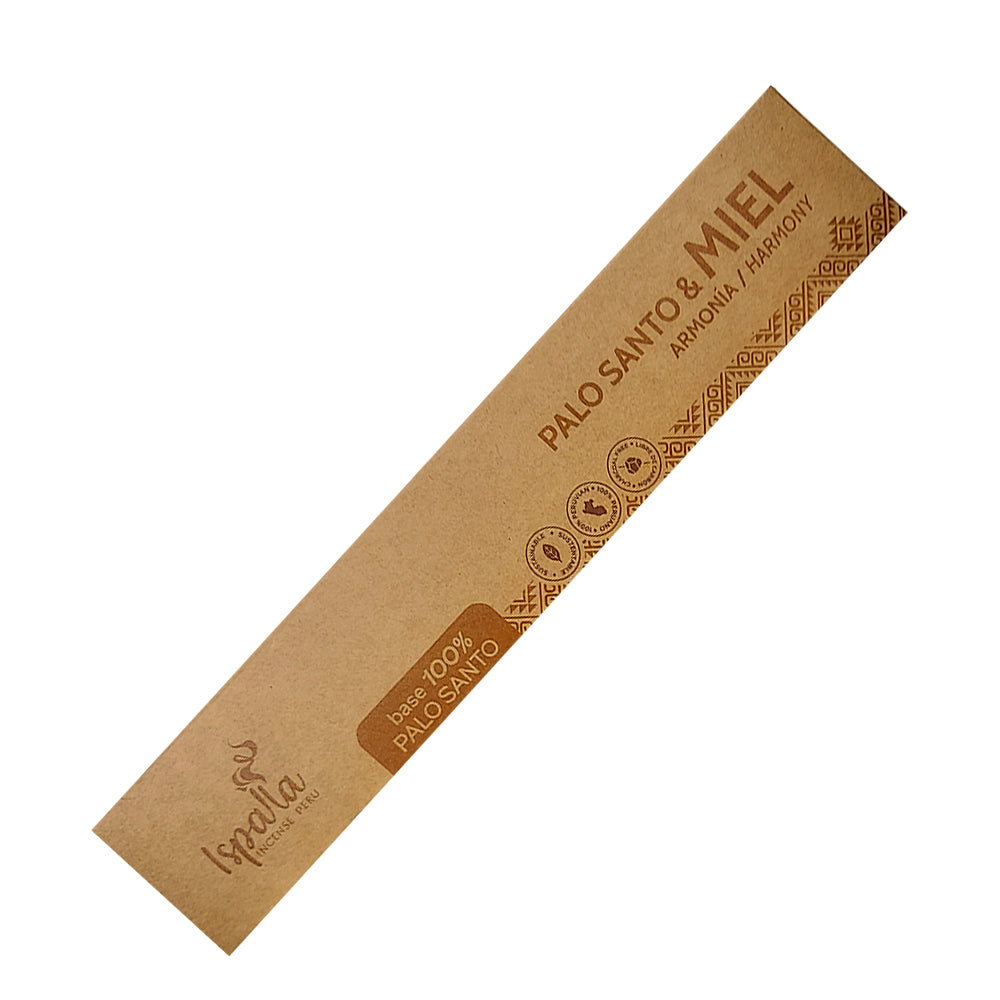Ispalla Incense Peru - Palo Santo & Honey Incense Sticks